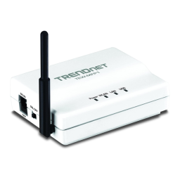 Trendnet TEW-MFP1 Manuel utilisateur | Fixfr