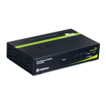 Trendnet TE100-S50g 5-Port 10/100 Mbps GREENnet Switch Fiche technique