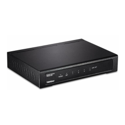 Trendnet TEG-S51SFP 4-Port Gigabit Switch Fiche technique | Fixfr