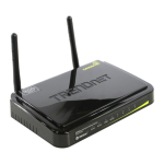 Trendnet TEW-731BR N300 WiFi Router Fiche technique