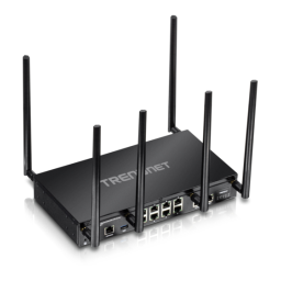 Trendnet TEW-829DRU AC3000 Tri-Band Wireless Gigabit Dual-WAN VPN SMB Router Fiche technique | Fixfr