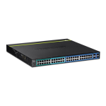 Trendnet TPE-4840WS 48-Port Gigabit Web Smart PoE+ Switch Fiche technique