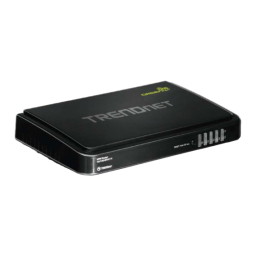 Trendnet TW100-BRV214 4-Port VPN Router Fiche technique | Fixfr