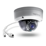 Trendnet TV-IP321PI Indoor / Outdoor 1.3 MP HD PoE Dome IR Network Camera Manuel utilisateur