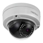 Trendnet TV-IP329PI Indoor/Outdoor 4MP H.265 PoE IR Dome Network Camera Fiche technique