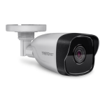 Trendnet TV-IP328PI Indoor/Outdoor 4MP H.265 PoE IR Bullet Network Camera Manuel utilisateur