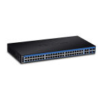 Trendnet TEG-524WS 52-Port Gigabit Web Smart Switch Fiche technique