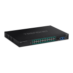 Trendnet TI-G102i 10-Port Industrial Gigabit L2 Managed DIN-Rail Switch Fiche technique