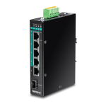 Trendnet TI-G160WS 16-Port Industrial Gigabit Web Smart DIN-Rail Switch Fiche technique