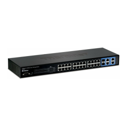 Trendnet RB-TL2-E284 24-Port 10/100Mbps Layer 2 Switch Fiche technique | Fixfr