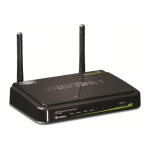 Trendnet TEW-652BRU N300 Wireless Home Router Manuel utilisateur