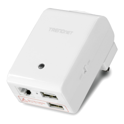 Trendnet TEW-714TRU N150 Wireless Travel Router Fiche technique | Fixfr