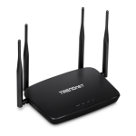 Trendnet TEW-831DR AC1200 Dual Band WiFi Router Fiche technique