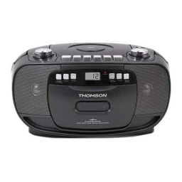 Thomson RK200CD Radio CD Product fiche | Fixfr