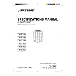 Fujitsu AJZ090LNLDH Manuel utilisateur | Fixfr