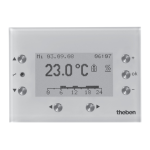 THEBEN VARIA 826 BK KNX Manuel utilisateur