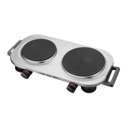 Techwood TPE-104 Plaque électrique 1 feu Manuel utilisateur | Fixfr
