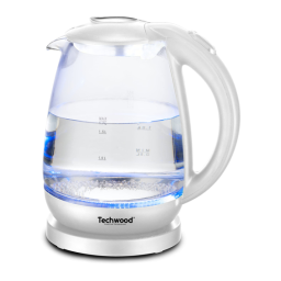 Techwood TB-1701V Bouilloire 1,7L Manuel utilisateur | Fixfr