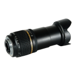 Tamron A18 Objectif: Manuel d'utilisation + Chat IA