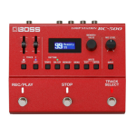 Boss RC-500 Loop Station Manuel utilisateur