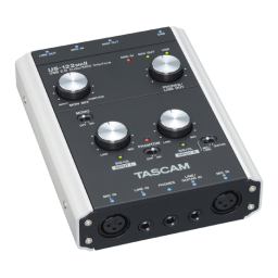 Tascam US-122MKII: Fiche produit, AI Chat & PDF | Fixfr