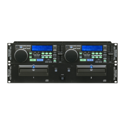 Tascam CD-X1500 Manuel utilisateur | Fixfr