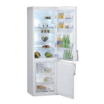 Whirlpool WBE3712 A+W Fridge/freezer combination Manuel utilisateur