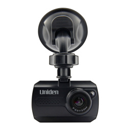 Uniden CAM250 Manuel utilisateur | Fixfr