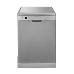 Brandt DFH12127S Free-standing dishwasher Manuel utilisateur