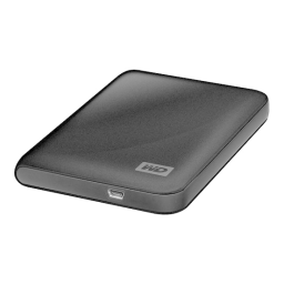 Western Digital MY PASSPORT FOR MAC Manuel utilisateur | Fixfr