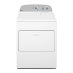 Whirlpool 3LWED4830FW Manuel utilisateur