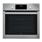 Whirlpool AKP 744 IX Oven Manuel utilisateur