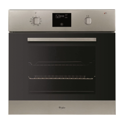 Whirlpool AKZ 513 IX Four encastrable Manuel utilisateur | Fixfr