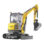 Wacker Neuson 28Z3 Tracked Zero Tail Excavator Manuel utilisateur