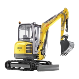 Wacker Neuson 28Z3 Tracked Zero Tail Excavator Manuel utilisateur | Fixfr