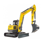 Wacker Neuson 8003 Tracked Conventional Tail Excavator Manuel utilisateur