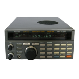 YAESU FRG-9600 Manuel utilisateur | Fixfr