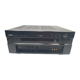 Yamaha DSP-AX3200: Mode d'emploi + Chat IA & PDF | Fixfr