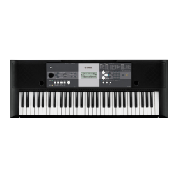 Yamaha PSR-E233 Manuel utilisateur | Fixfr