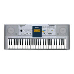 Yamaha PSR-E323 Manuel utilisateur | Fixfr