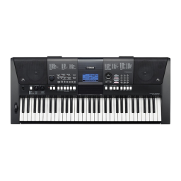 Yamaha PSR-E423 Manuel utilisateur | Fixfr