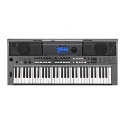 Yamaha PSR-E443 Manuel utilisateur | Fixfr