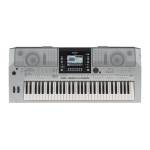 Yamaha PSR-S710 Manuel utilisateur