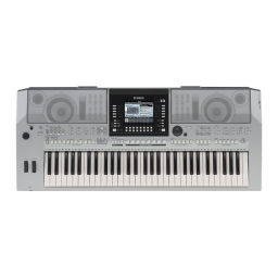 Yamaha PSR-S710 Manuel utilisateur | Fixfr