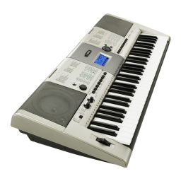 Yamaha YPT-420 Manuel d'utilisation | Chat IA & PDF | Fixfr