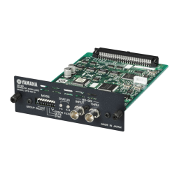 Yamaha MY8-SDI-D Manuel d'utilisation | AI Chat | Fixfr