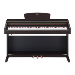 Yamaha ARIUS YDP-181 Manuel utilisateur | Fixfr
