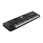 Yamaha MOXF6 Manuel utilisateur