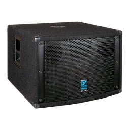 YORKVILLE LS701P Dual 10-inch - 720 watts Manuel utilisateur | Fixfr