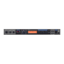 Zoom 9120 Advanced Sound Environment Processor Manuel utilisateur | Fixfr